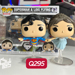 POP MOVIES: DC 2PK SUPERMAN & LOIS FLIYING