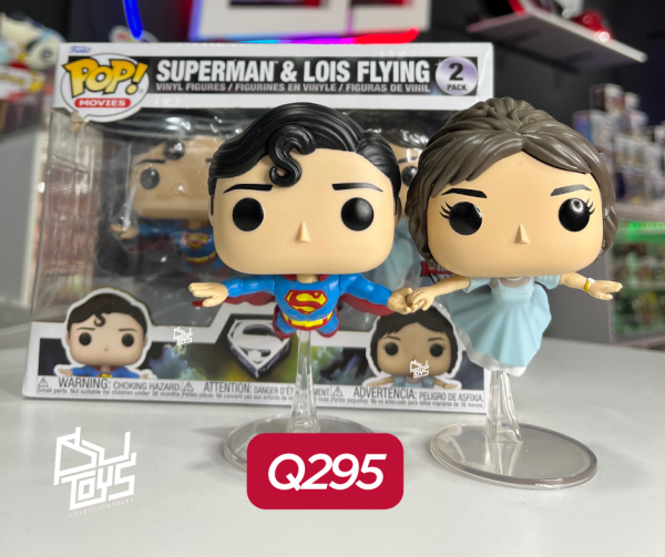 POP MOVIES: DC 2PK SUPERMAN & LOIS FLIYING