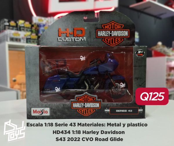 HD434	1:18 Harley Davidson S43 2022 CVO Road Glide