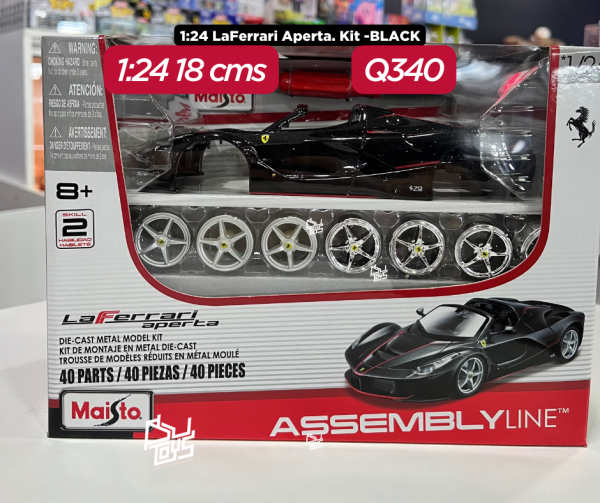 MAI391333 1:24 LaFerrari Aperta. Kit -BLACK