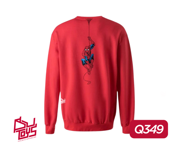 Sudadero Rojo Hombre Spiderman - Imagen 2