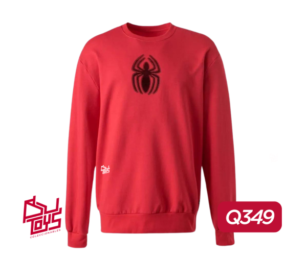 Sudadero Rojo Hombre Spiderman