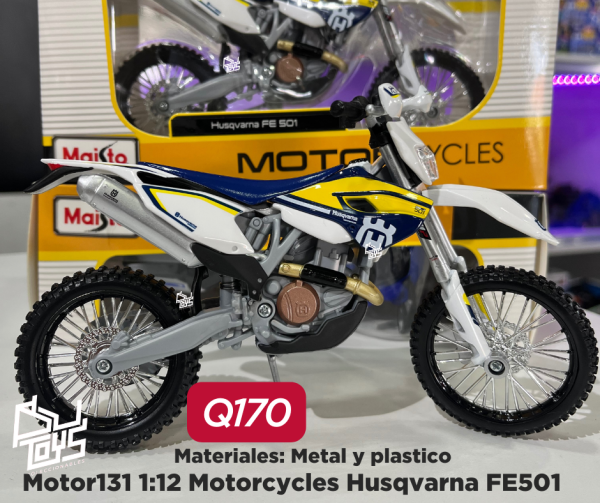 Motor131	1:12 Motorcycles Husqvarna FE501