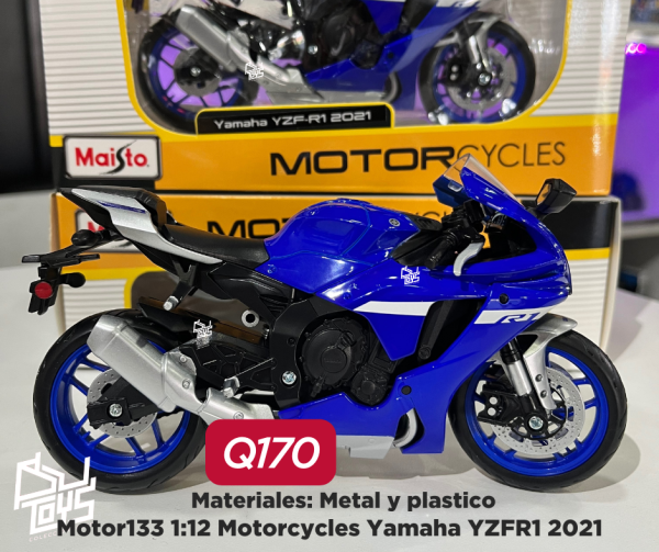 Motor133	1:12 Motorcycles Yamaha YZFR1 2021