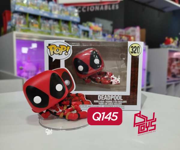 FUN308502	Pop Marvel Deadpool Parody - Deadpool Laid acostado