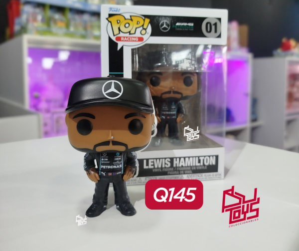 FUN622202	Funko Pop Mercedes Lewis Hamilton formula