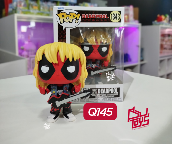 FUN760782	Funko Pop Deadpool Parody Heavy Metal