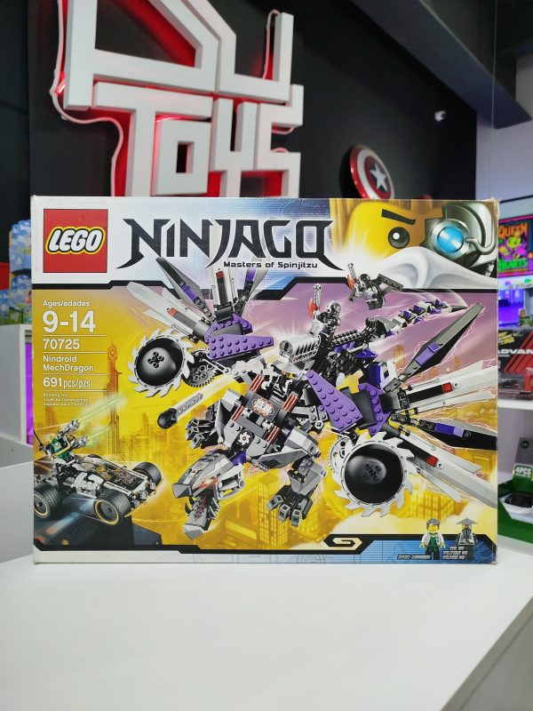 LEGO Ninjago Nindroid MechDragon 70725 completo, re sellado