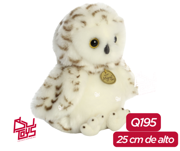 AU263826 Plush 25 CM SNOWY OWLET Lechuza / Buho - Imagen 2