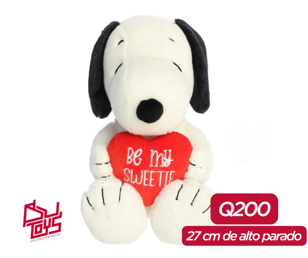 AU404670 Plush 27 CM SNOOPY MY SWEETIE Peanuts