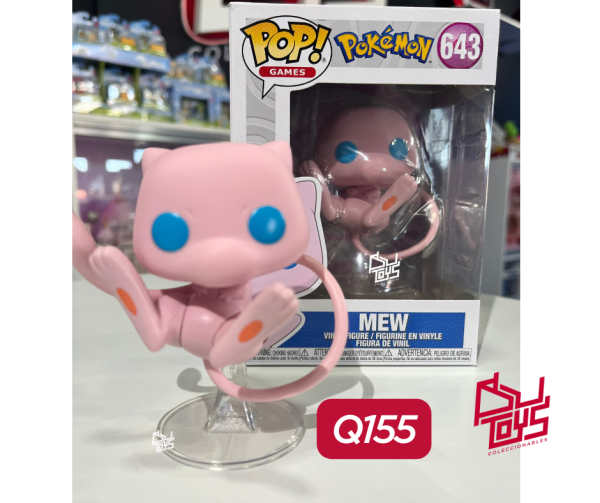 FUN540438	Pokemon Mew Funko Pop