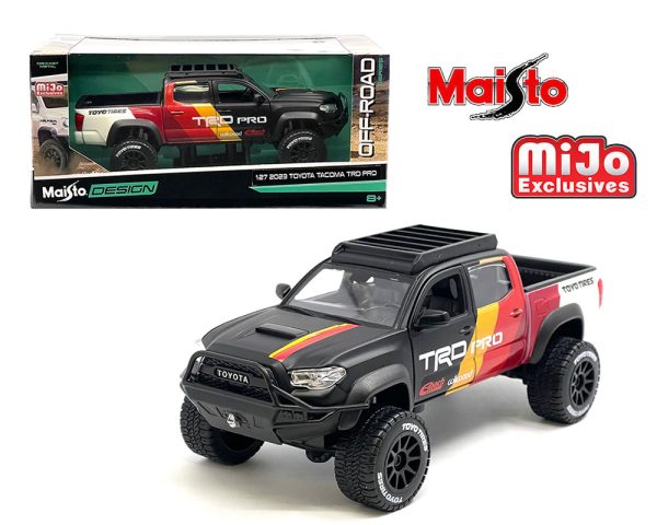 MJ063131	Maisto 1:24 Toyota Tacoma TRD Off Road TRD Pro – Matte Black – Maisto Design