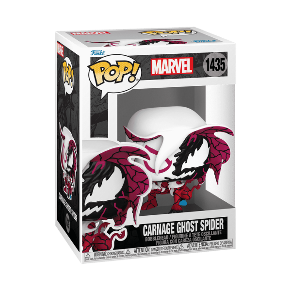 Fun826457	Marvel Carnage Ghost Spider Funko Pop! Vinyl Figure - Imagen 2