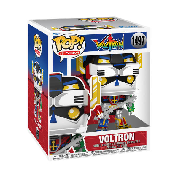 Fun834681	Voltron Retro Super 6 1/4-Inch Funko Pop! Vinyl Figure - Imagen 2