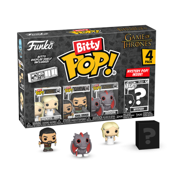 Fun836487	Game of Thrones Daenerys Funko Bitty Pop! Mini-Figure 4-Pack