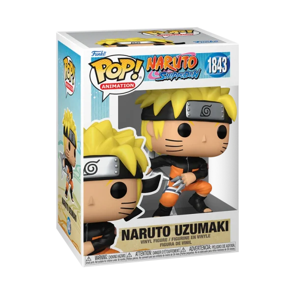 Fun838047	Naruto: Shippuden Naruto Uzumaki with Shuriken Funko Pop! Vinyl - Imagen 2