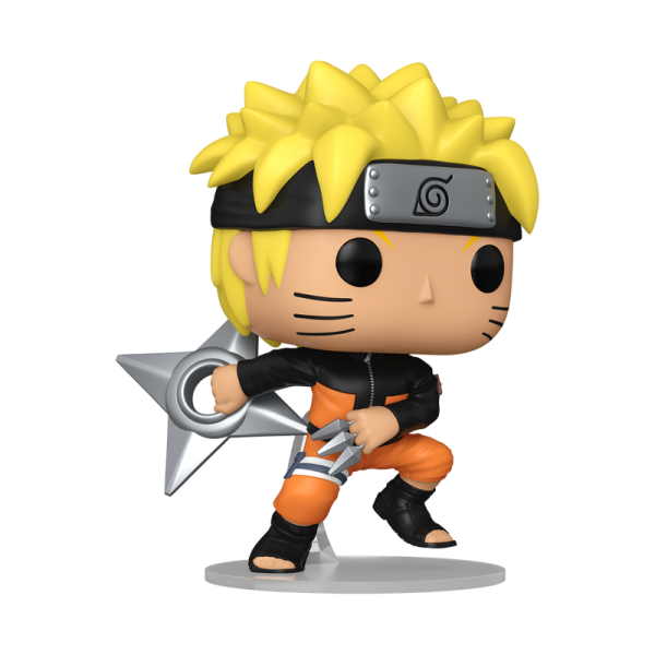 Fun838047	Naruto: Shippuden Naruto Uzumaki with Shuriken Funko Pop! Vinyl