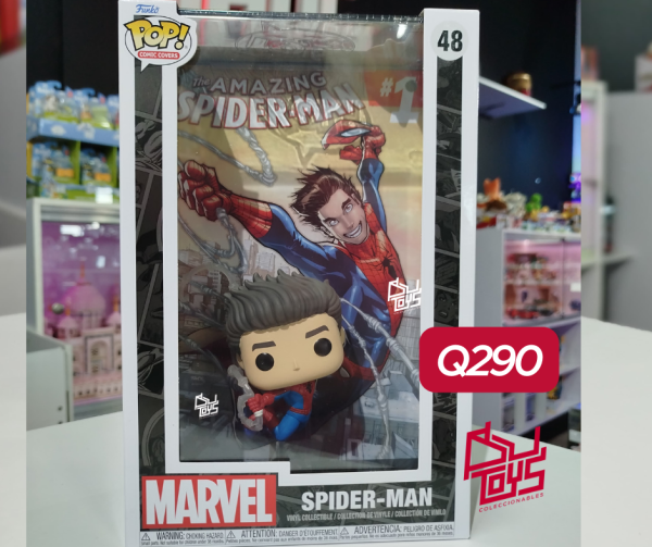 The Amazing Spider-Man #1 Funko Popl Comic Cover Figure