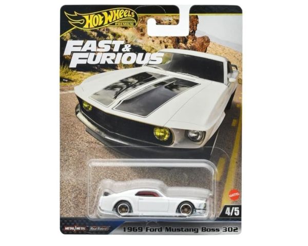 MJ253517	HW 1:64 Fast Furious Premium Dash F - Ford Mustang Boss 302