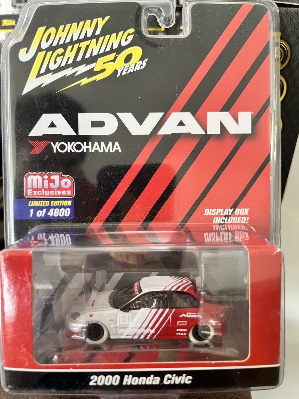 MJ034255	Johnny Light 50th 1:64 Exc 2000 Honda Civic Advan Versión Chase