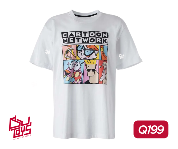 MOV238151 Playera Blanca Cartoon Network