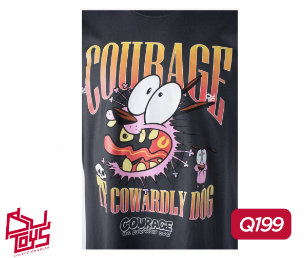 MOV238162 Playera Gris Courage - Imagen 3