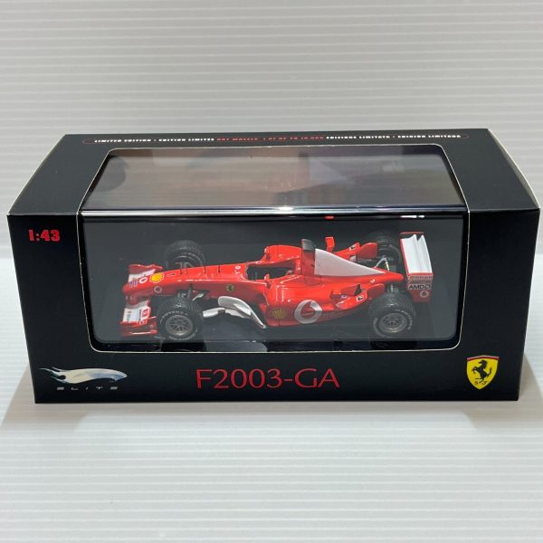 MJ478963	Hot Wheels 1:43 Elite Formula1 Ferrari F2003 GA (M. Schumacher) (red) formula - Imagen 2