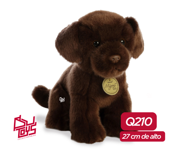 AU263796 Plush 27 cm CHOCOLATE LAB PUP - Imagen 3