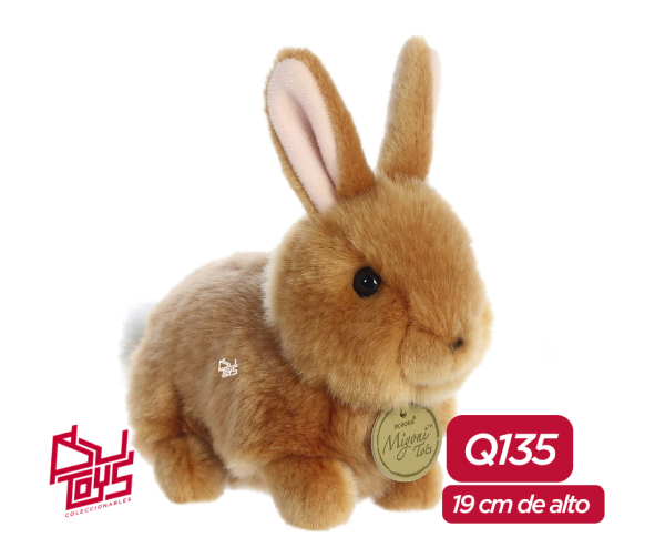 AU265011 Plush 19 cm GINGER BABY BUNNY - Imagen 4