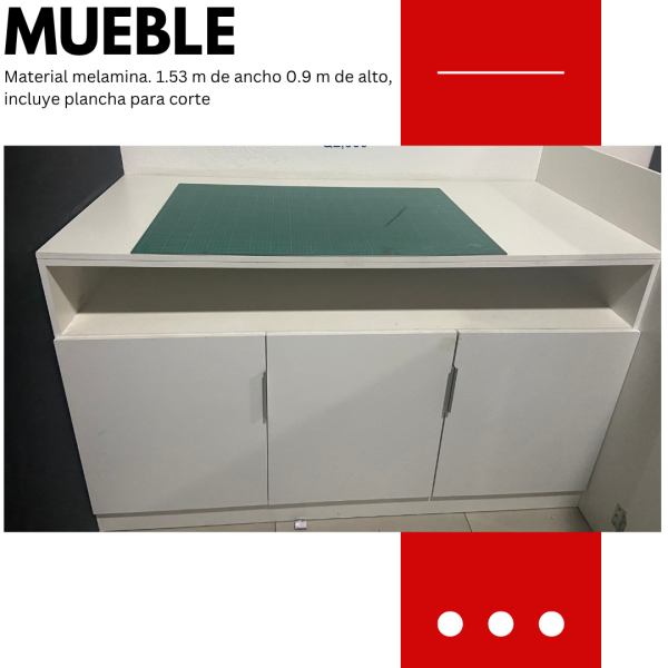 Mueble de melamina