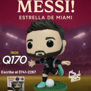 Fun886178	 Funko Pop MLS Inter Miami Lionel Messi (Away)