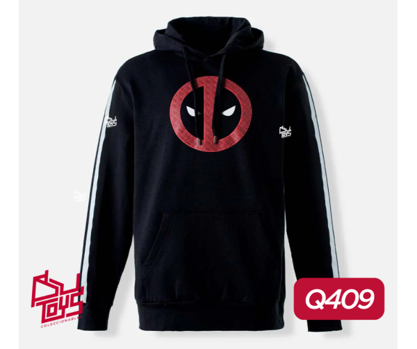 MOV236969M Sudadero negro Deadpool M