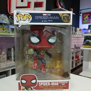 fun608503	spiderman integrated suit 10 pulgadas
