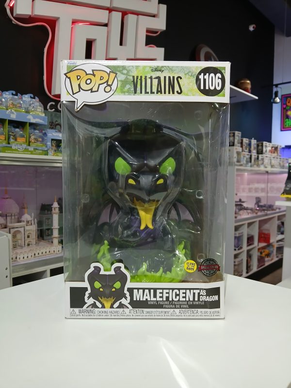 fun581721	Maleficent as dragon glow 10 pulgadas