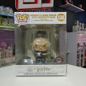 fun581264	Gringotts Head Goblin With Gringotts Bank