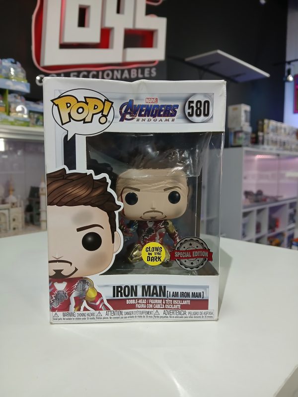 fun470964	Iron man (i am Iron man) glow