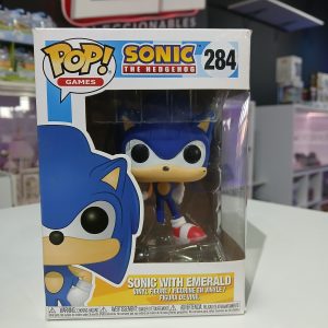 ROTO fun201476	POP Games: Sonic - Sonic w/ Emerald  SIN PIERNA