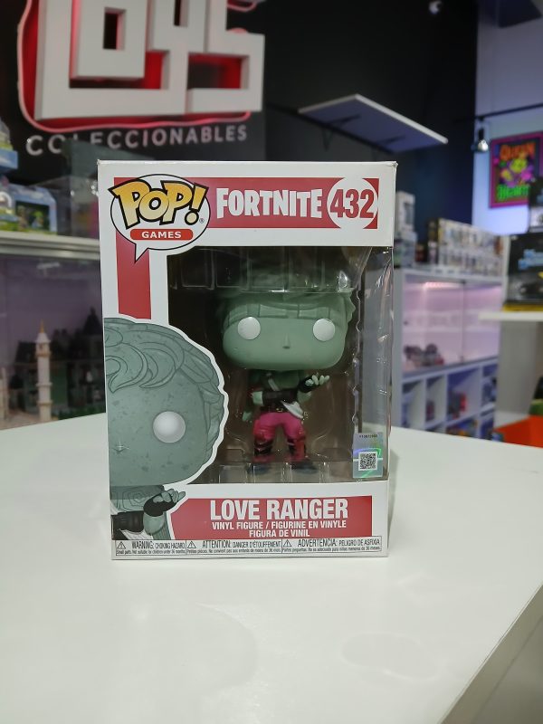 roto fun348423	Pop! Games: Fornite SI - Love Ranger roto le falta un ala