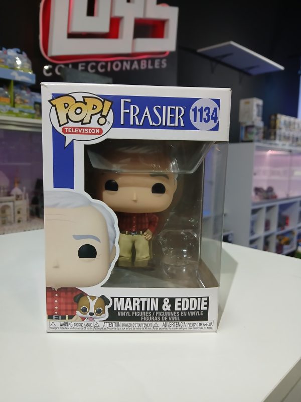 fun410496	POP & BUDDY: FRASIER - MARTIN W/ EDDIE     falta perro