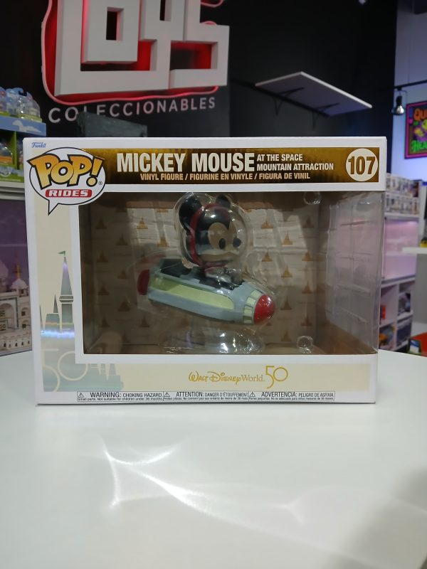 fun453431	POP RIDE WALT DISNEY WORLD SPACE MOUNTAIN W/ MICKEY