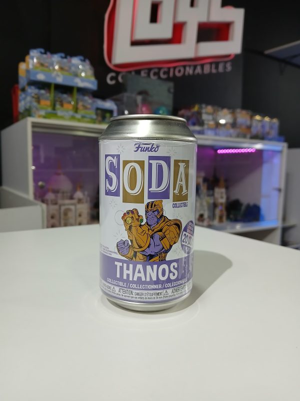 fun522038	VINYL! SODA: MARVEL- THANOS     VERSIÓN CHASE