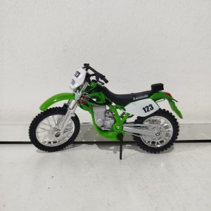 Moto abierta verde 123