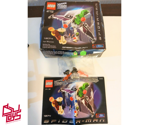 1374 LEGO Studios SpiderMan Green Goblin - Imagen 3