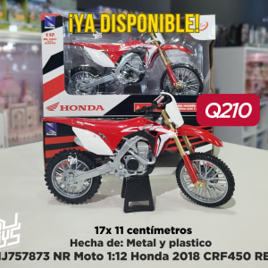 NR Moto 1:12 Honda 2018 CRF450 RD