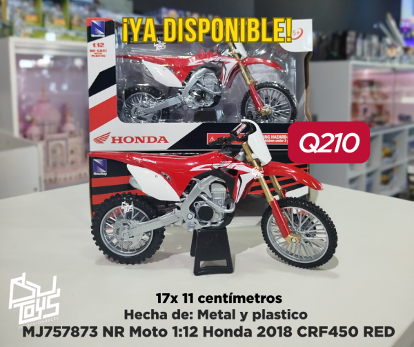 NR Moto 1:12 Honda 2018 CRF450 RD