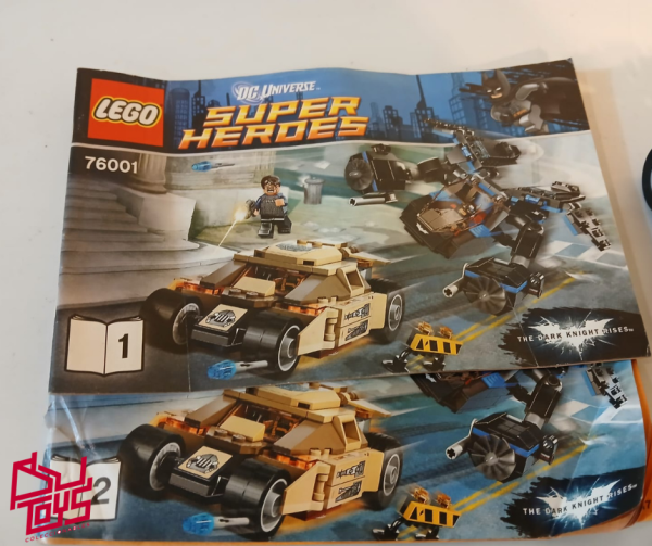 76001 The Bat vs Bane Tumbler Chase - Imagen 5