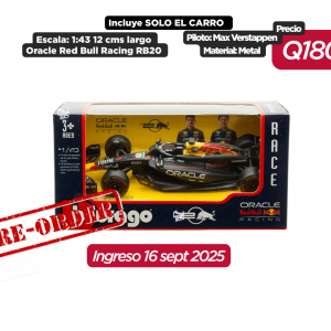 Bburago 1:43 Oracle Red Bull Racing RB20 #1 Max Verstappen – Race formula  pre orden