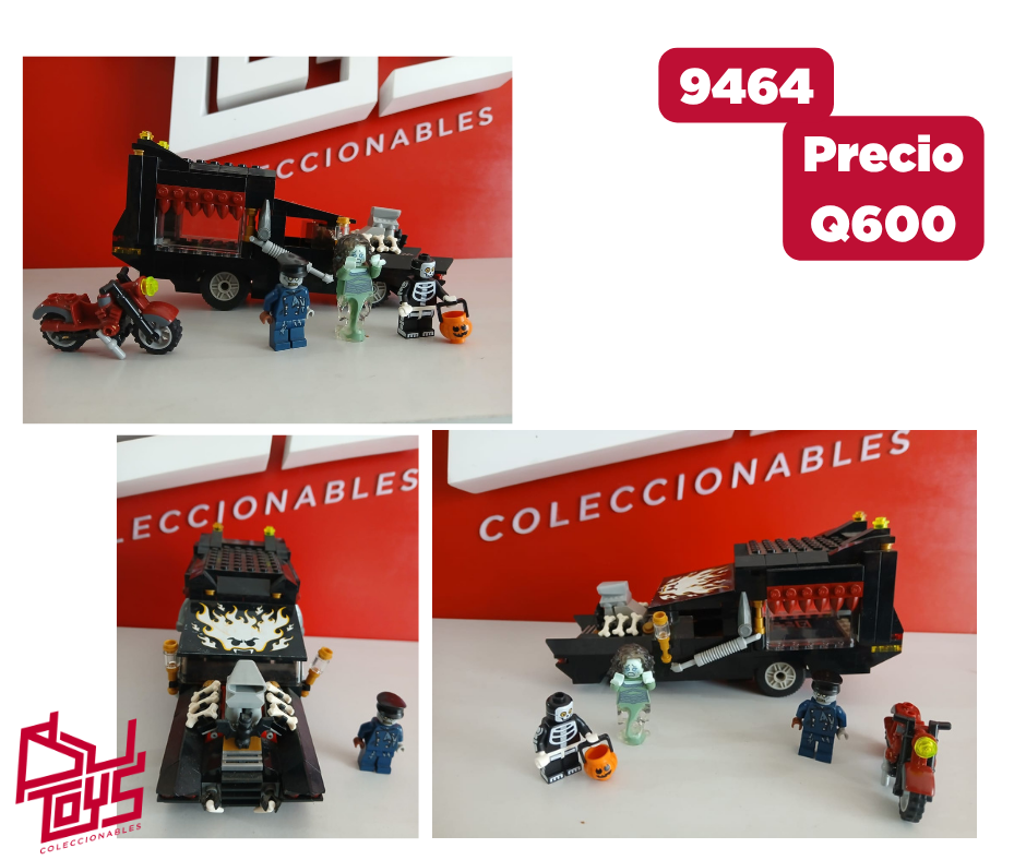 9464 Vampyre Hearse de LEGO Monster Fighters - Imagen 4