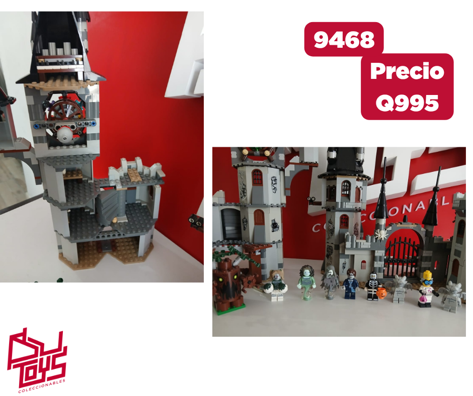 9468 figuras extra LEGO Monster Fighters 9468 Vampyre Castle - Imagen 2