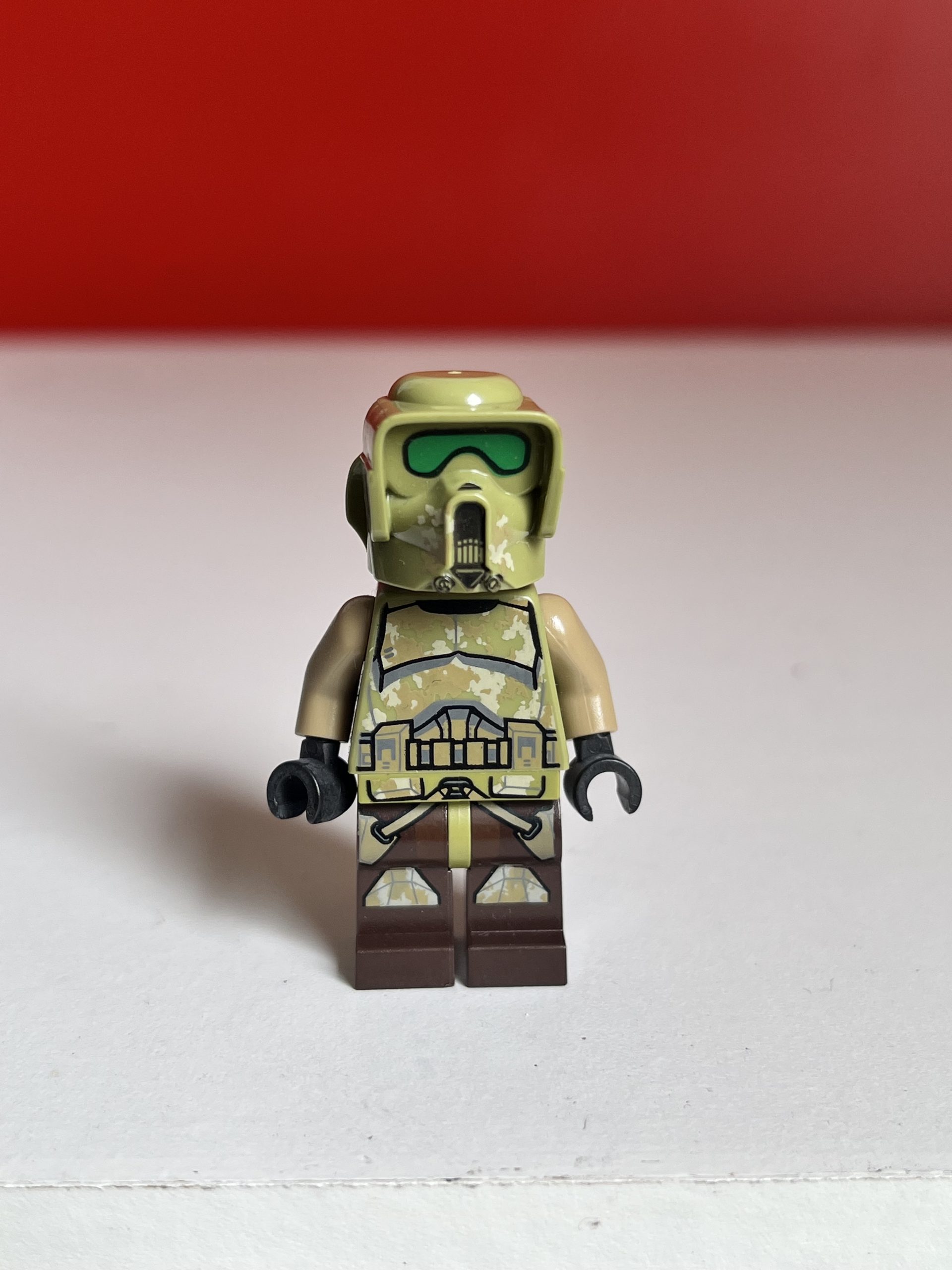 star wars Clone Scout Trooper, 41st Elite Corps (Phase 2) - Kashyyyk Camouflage 75035